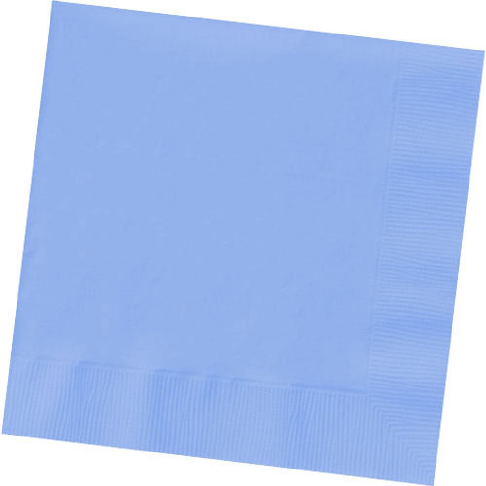 Pastel Blue Big Party Pack Luncheon Napkin 2 PLY 125 ct