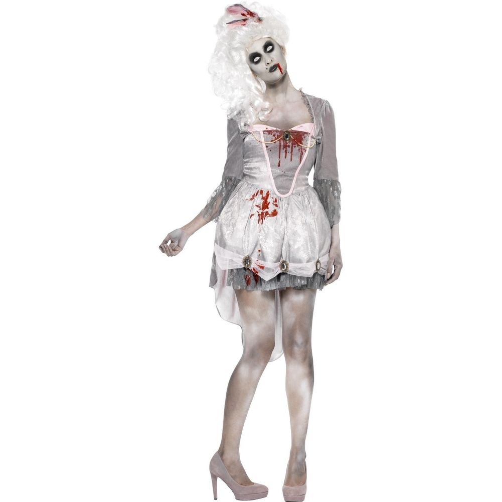 Zombie Georgian Women's Costume, Size Large US 14-16