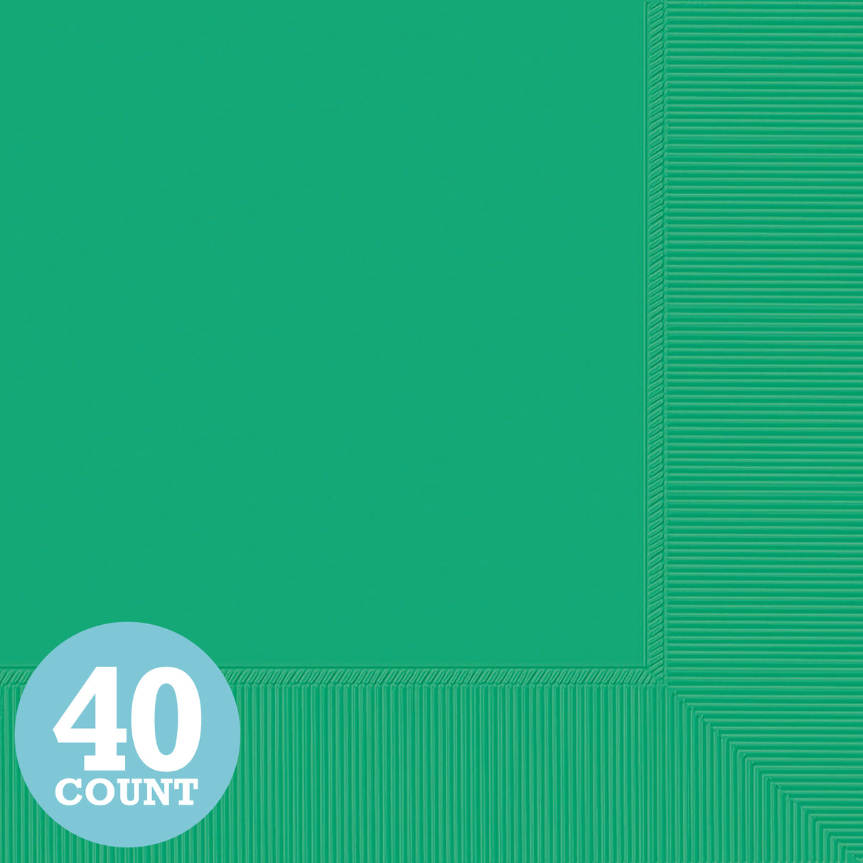 Festive Green 2-Ply Luncheon Napkin (40ct)
