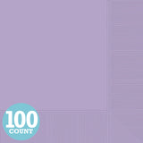 Lavender 2-Ply Luncheon Napkins (100ct)