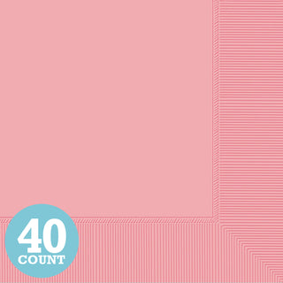New Pink 2-Ply Luncheon Napkin (40ct)