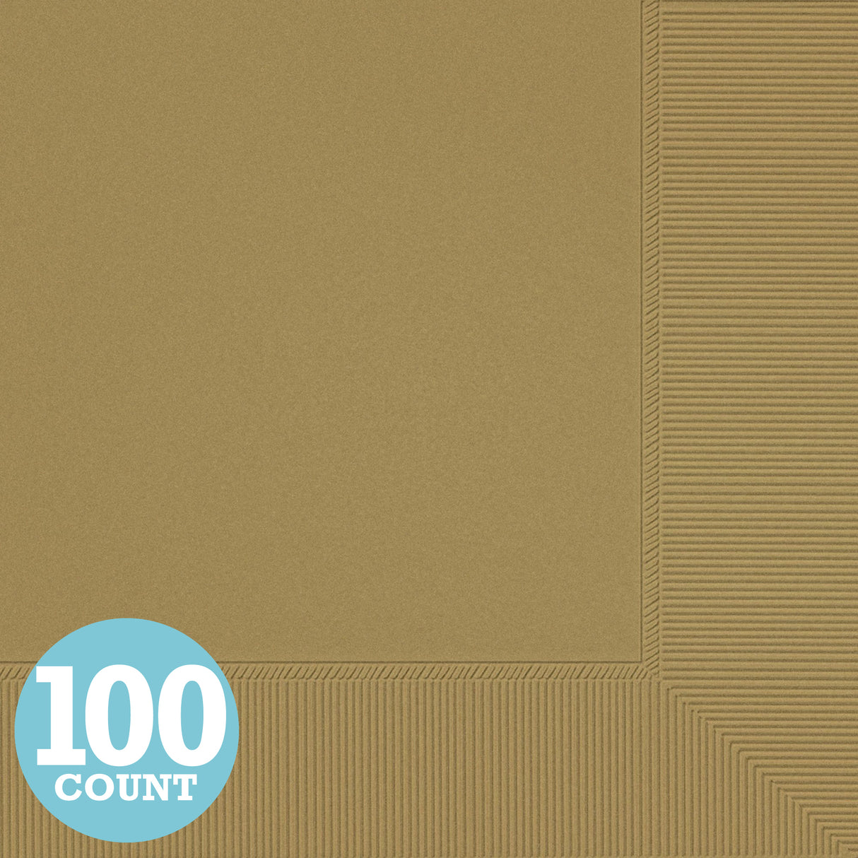 Gold 2-Ply Luncheon Napkins (100ct)
