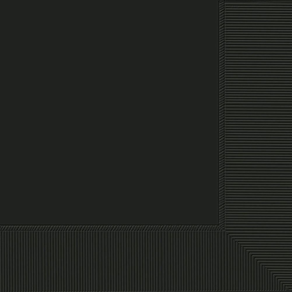 Jet Black 2-Ply Luncheon Napkin (40ct)