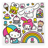 Hello Kitty Birthday Party Kit for 16 – 8.5 Inch Plates, Napkins, Table Cover and Cups (49 pc) – photo 4