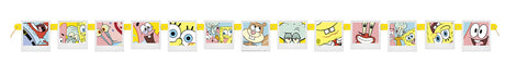 SpongeBob Birthday Party Kit for 16 – 9 Inch Plates, Napkins, Table Cover, Banner and Balloons (49 pc) – photo 6