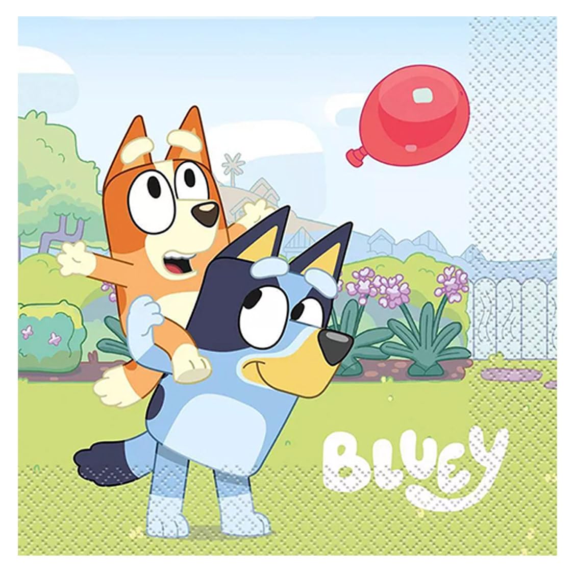 Bluey Birthday Party Kit for 16 – 9 Inch Plates, 7 Inch Plates, Napkins and Table Cover (49 pc) – photo 5