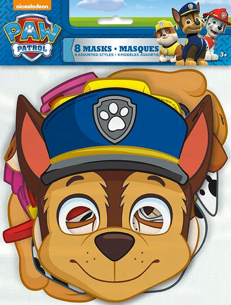 Paw Patrol Birthday Party Kit for 16 – 9 Inch Plates, Napkins, Table Cover, Banner, Balloons and Party Masks (58 pc) – photo 8