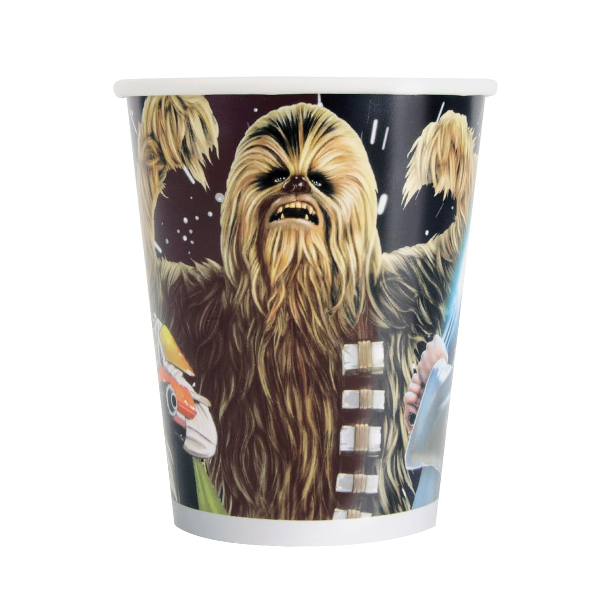 Star Wars Birthday Party Kit for 16 – 9 Inch Plates, Napkins, Table Cover and Cups (49 pc) – photo 5