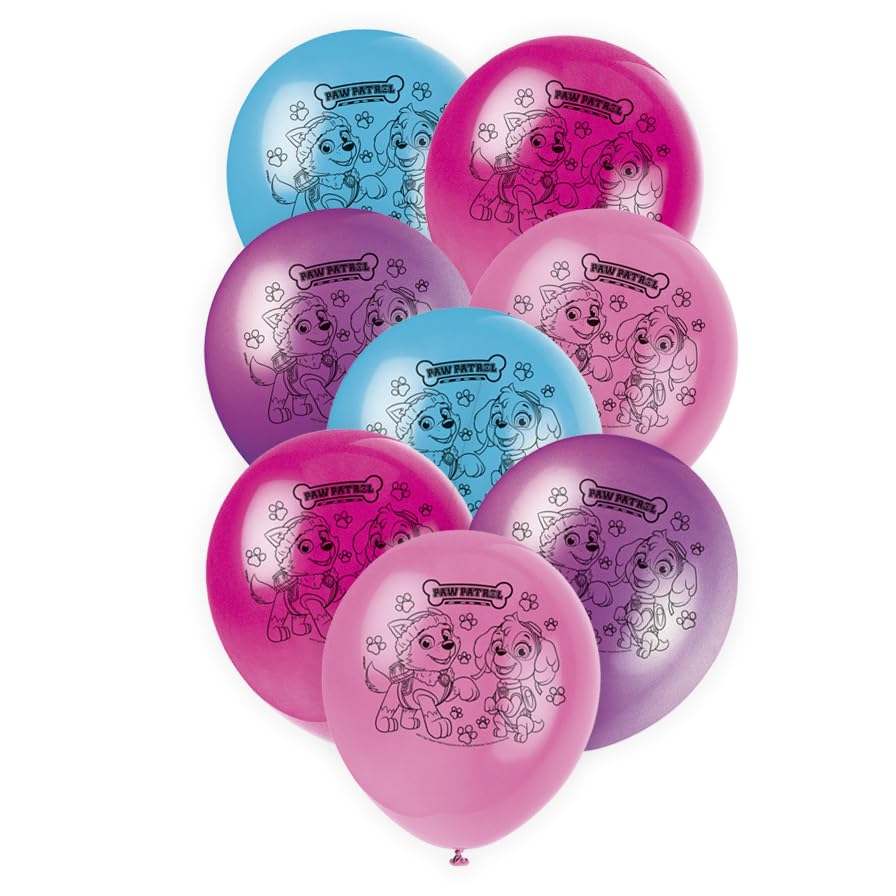 Paw Patrol Birthday Party Kit for 16 – 9 Inch Plates, Napkins, Table Cover, Banner and Balloons (42 pc) – photo 6