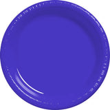 New Purple Plastic Dessert Plates (50ct)