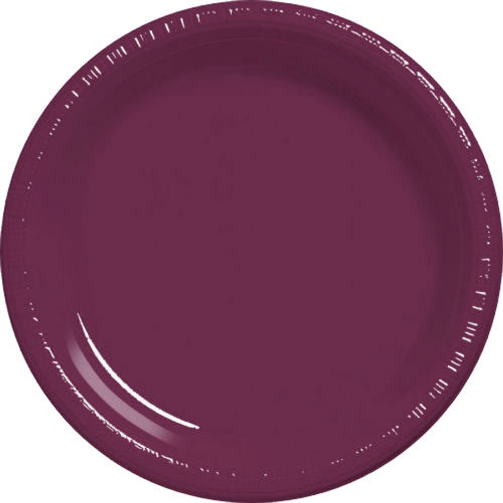 Berry Plastic Desserts Plates (50ct)