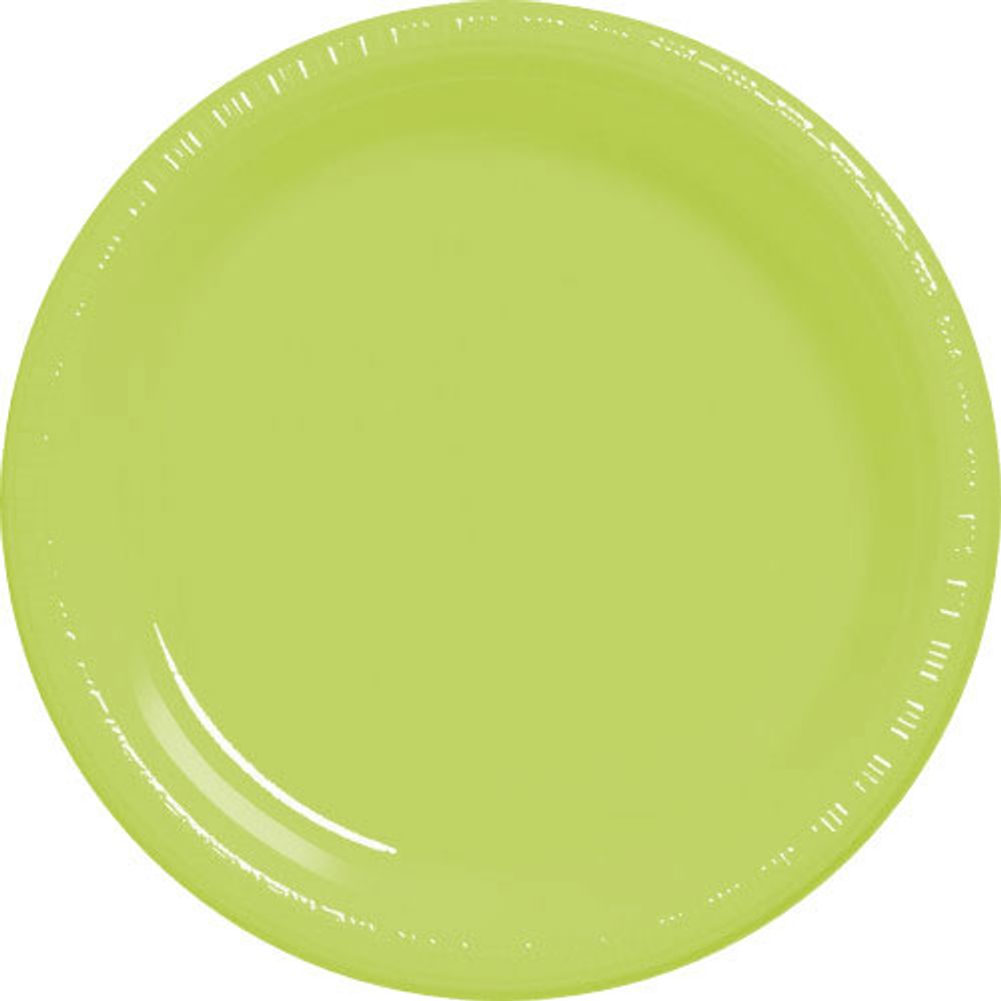 Kiwi Plastic Dessert Plates (50ct)