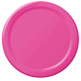 Bright Pink Paper Dessert Plates (50ct)