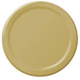 Gold Paper Dessert Plates (50ct)