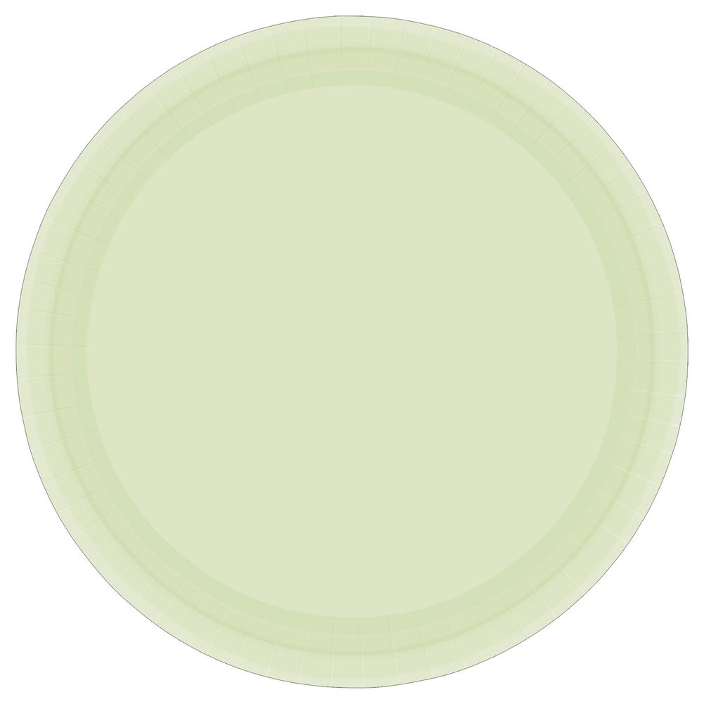 Leaf Green 7" Paper Plate 20 ct