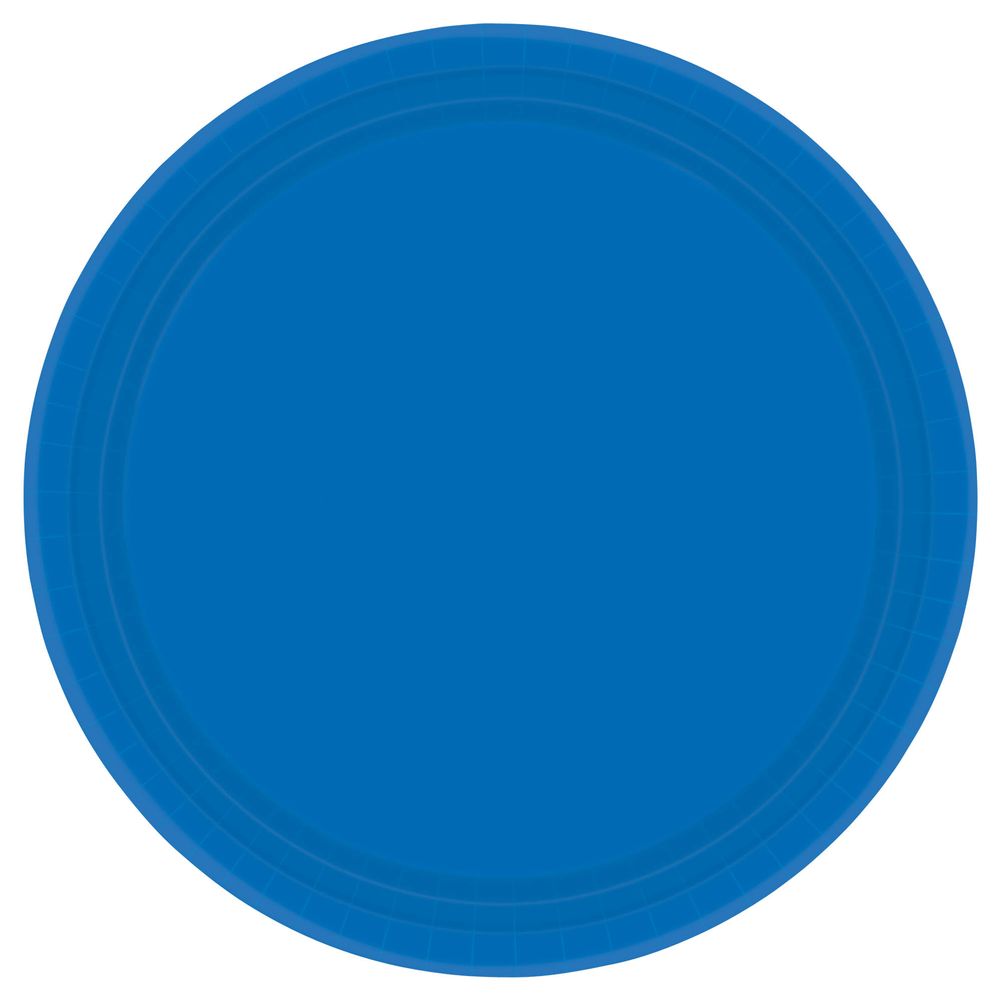 Marine Blue Paper Dessert Plates (20ct)