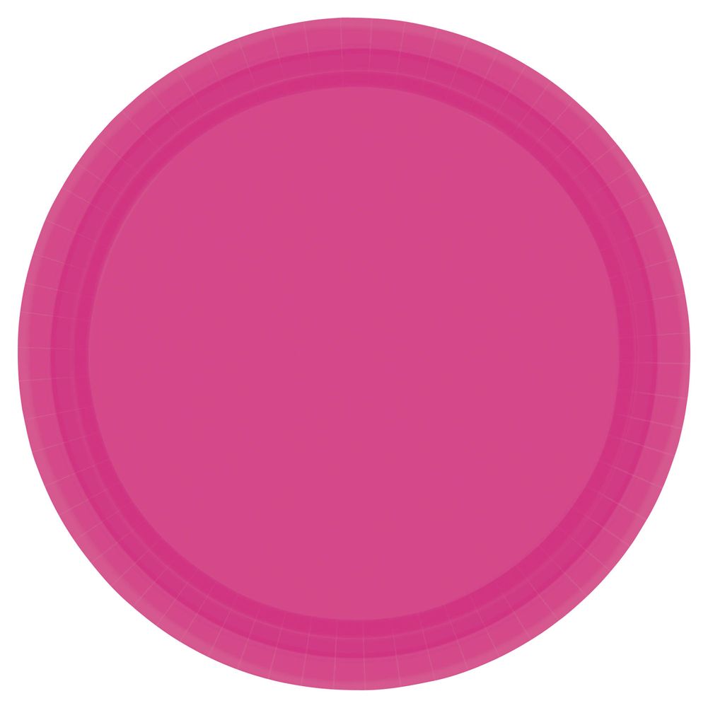 Magenta 7" Paper Plate 20 ct
