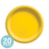 Yellow Sunshine Paper Dessert Plates (20ct)