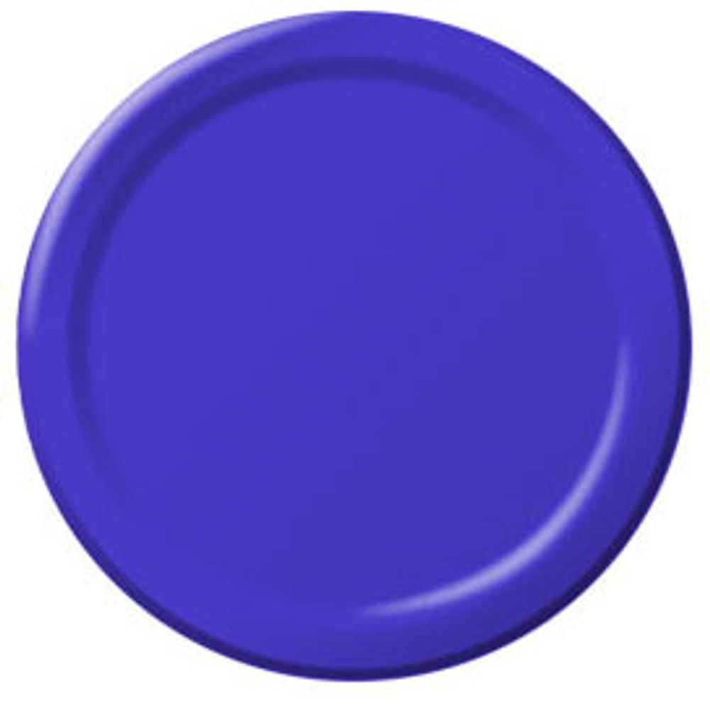 New Purple Dinner Paper Plates (50ct)