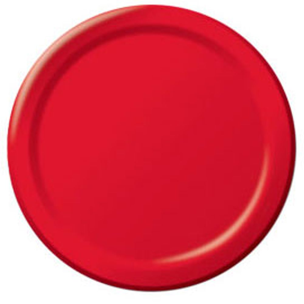 Apple Red Dinner Paper Plates (50ct)