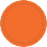 Orange Peel Dinner Paper Plates (20ct)