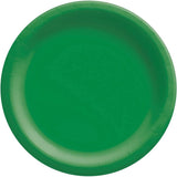 Festive Green Dinner Paper Plates (20ct)