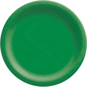 Festive Green Dinner Paper Plates (20ct)