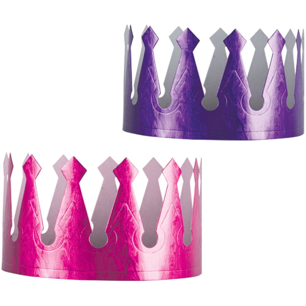 Embossed Foil Crown