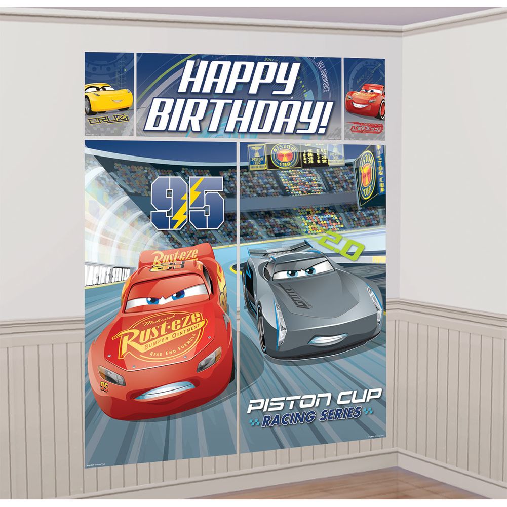 Disney Cars 3 Scene Setter