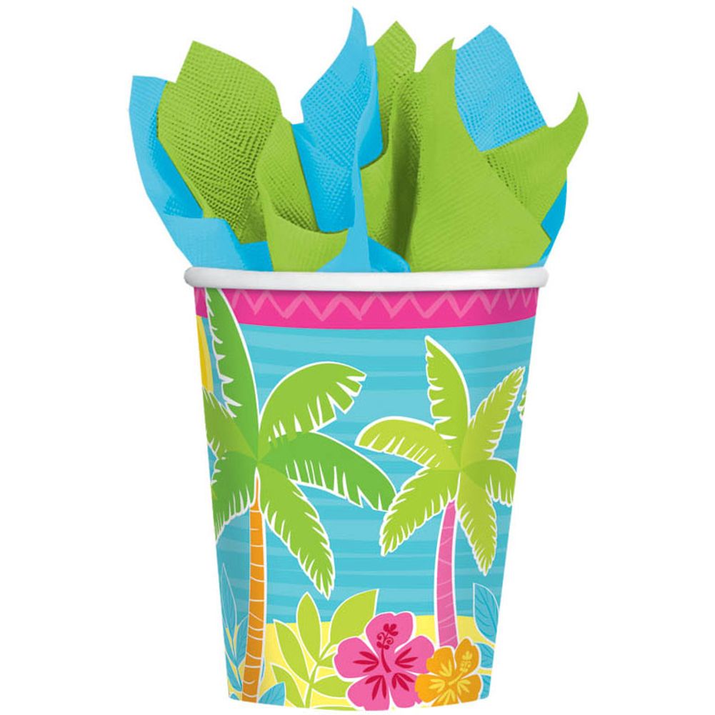 Summer Scene 9oz Paper Cups (50ct)