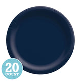True Navy Dinner Paper Plates (20ct)