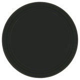Jet Black Paper Banquet Plates (20ct)