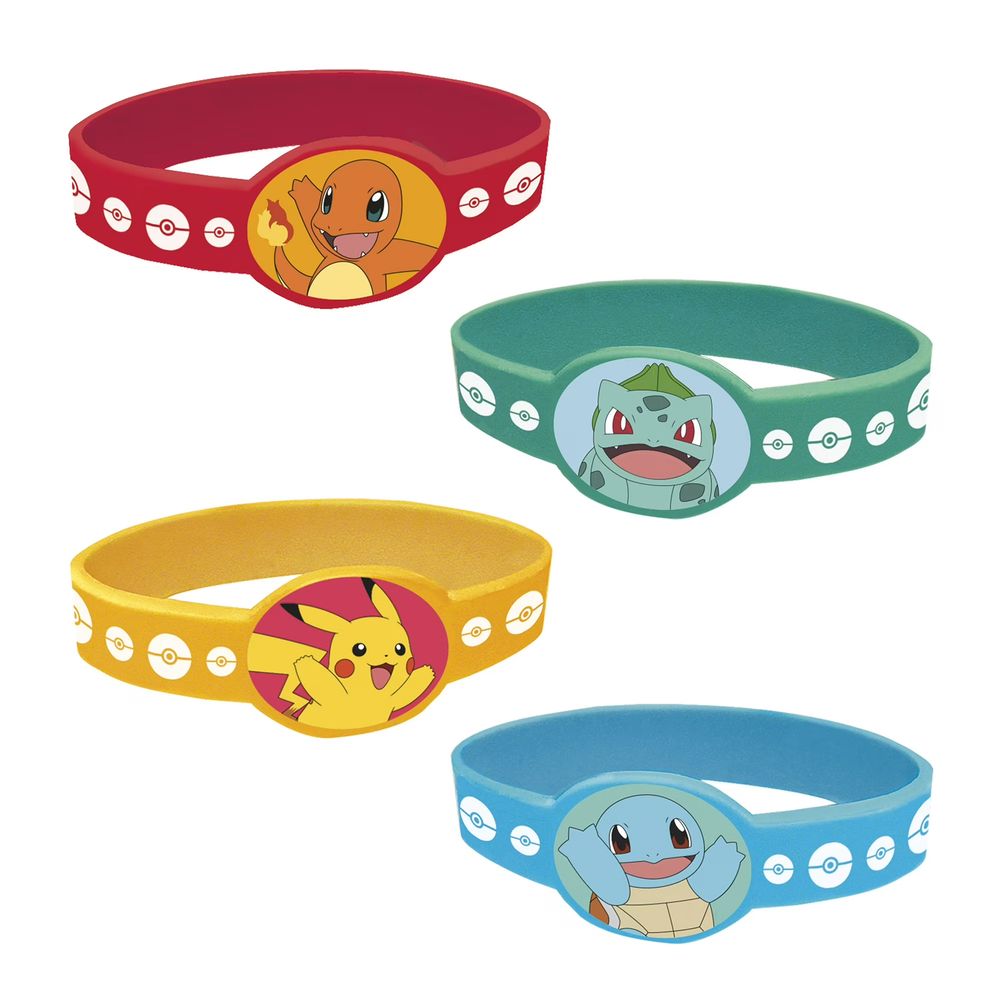 Pokemon Stretchy Bracelets (4ct)