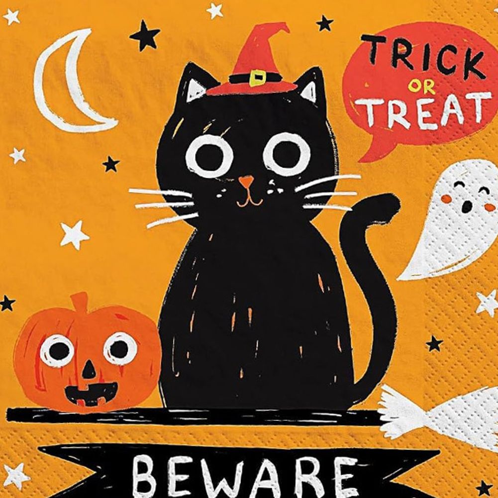 Spooky Friends Beverage Napkins (100ct)
