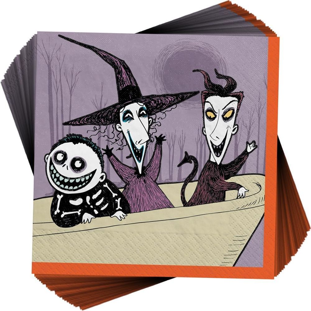 Nightmare Before Christmas Beverage Napkins (36ct)