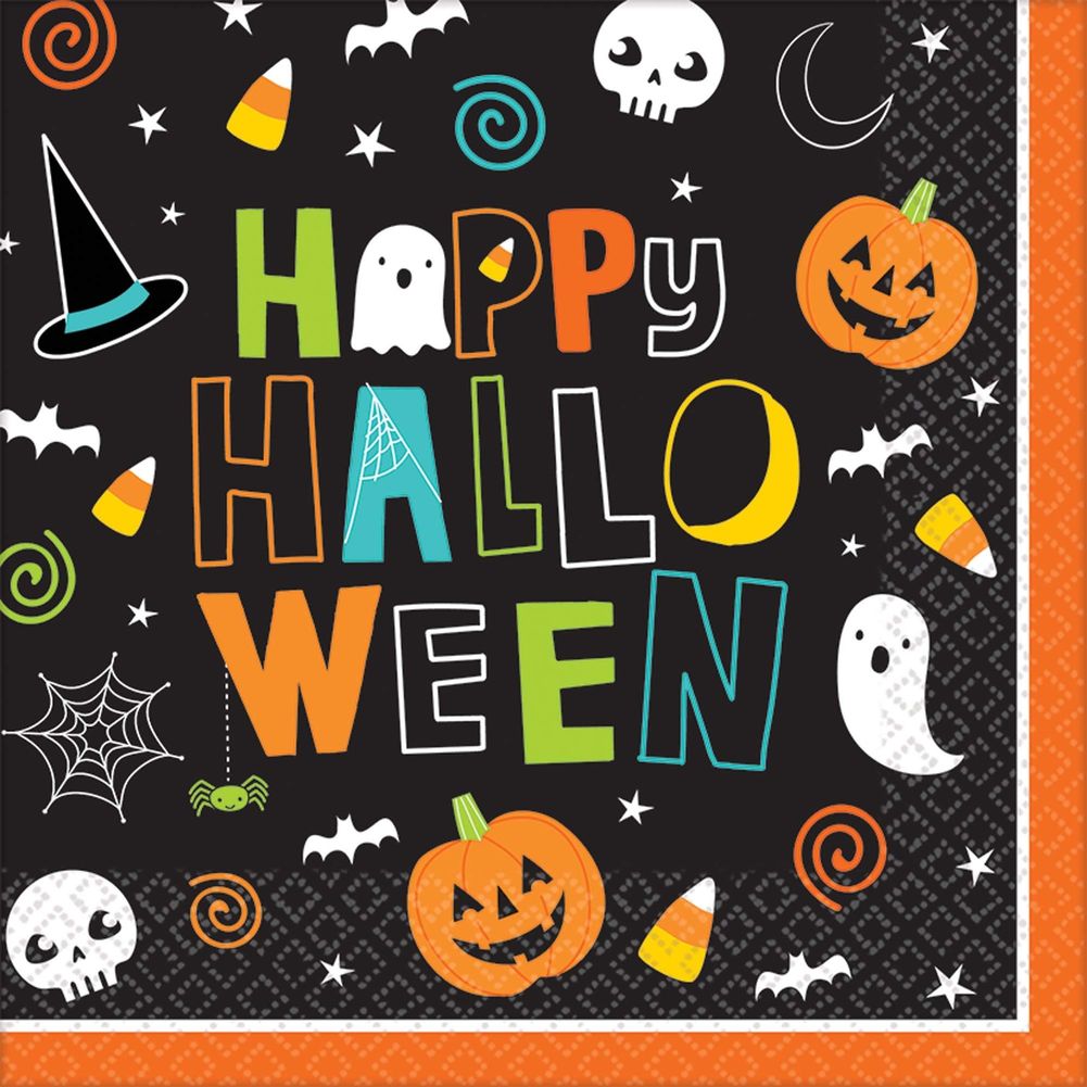 Hallo-ween Friends Luncheon Napkins (125ct)