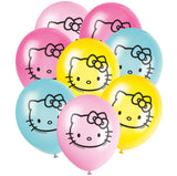 Hello Kitty Birthday Party Kit for 16 – 9 Inch Plates, Napkins, Table Cover, Banner, Balloons, Swirl Decorations and Cups (61 pc) – photo 7