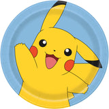 Pokémon Birthday Party Kit for 16 – 9 Inch Plates, 7 Inch Plates, Napkins and Table Cover (49 pc) – photo 3