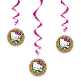 Hello Kitty Birthday Party Kit for 16 – 9 Inch Plates, Napkins, Table Cover, Banner, Balloons and Swirl Decorations (45 pc) – photo 7
