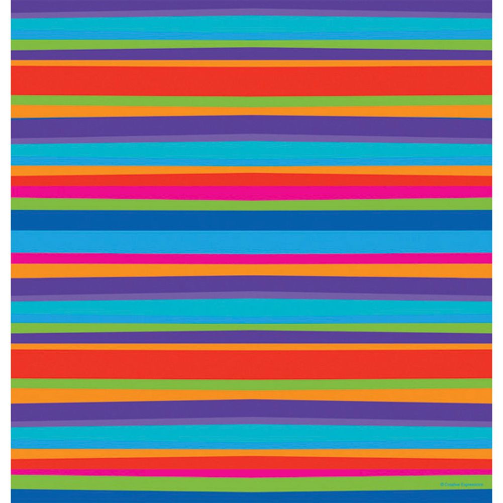 Retirement Stripes Plastic Tablecover