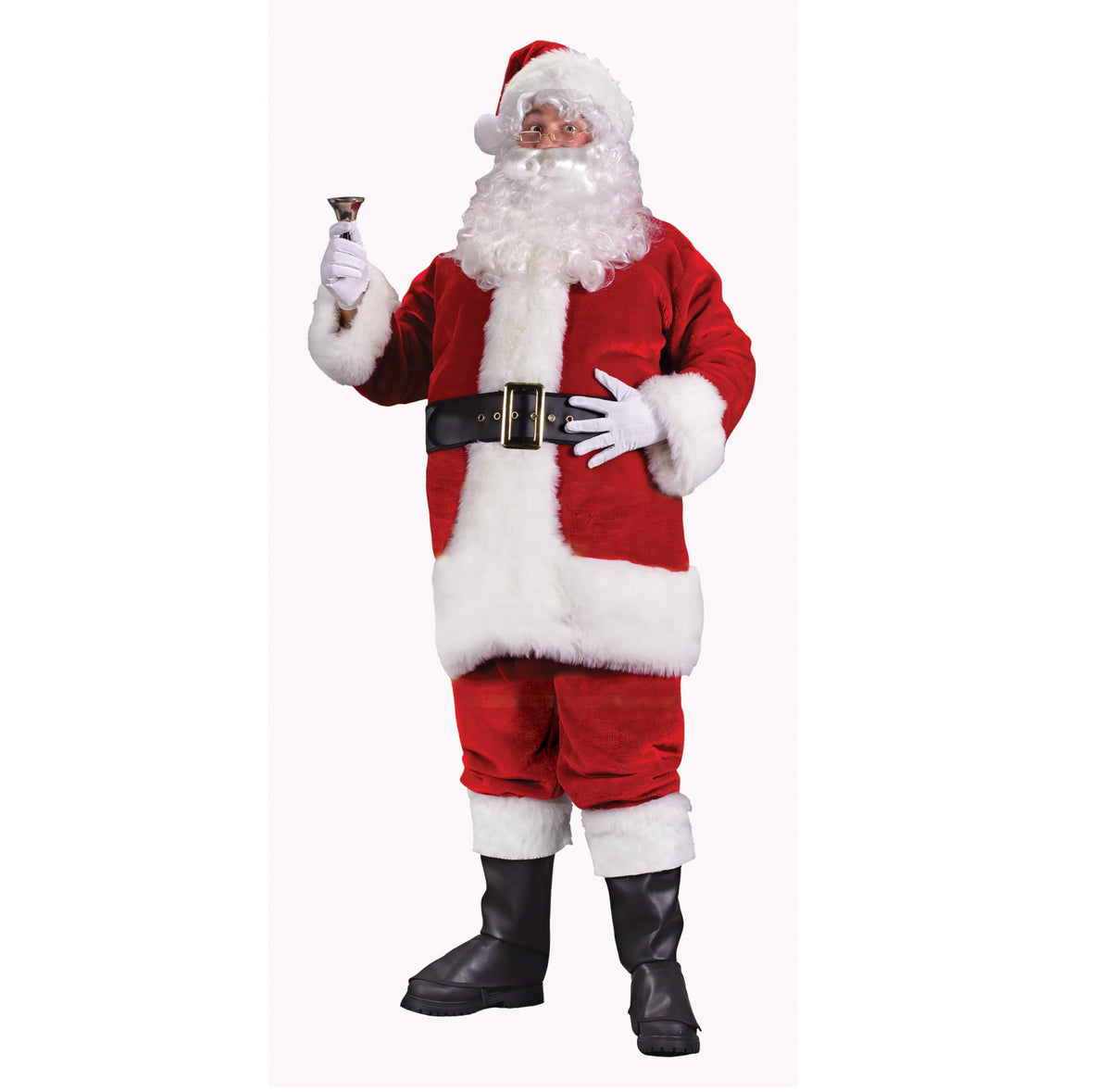 Plus Size Regency Plush Santa Suit