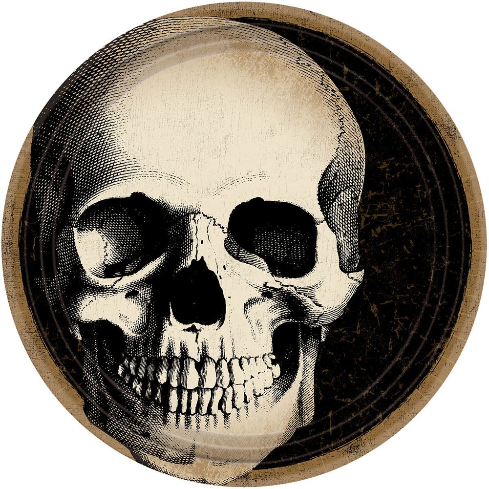 Boneyard Round Plates, 9