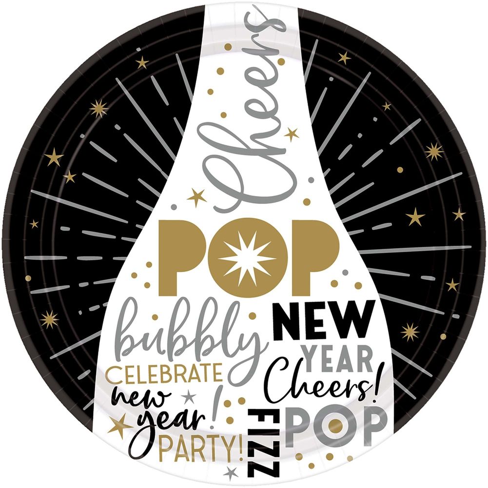 Celebrate the New Year Dinner Plates (60 ct)