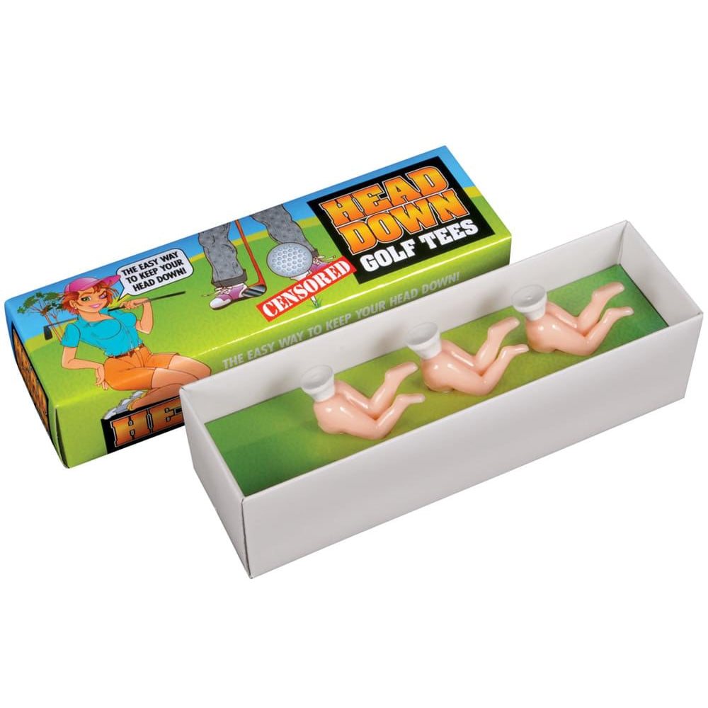 Head Down Golf Tees