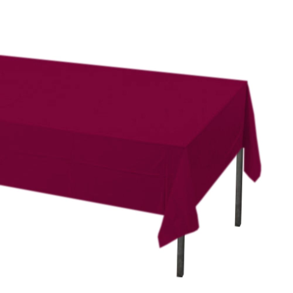 Berry Plastic Rectangle Tablecover