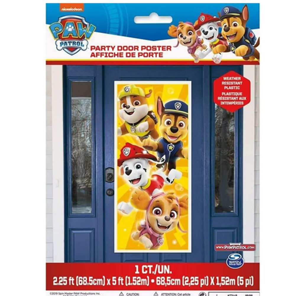 Paw Patrol Door Poster
