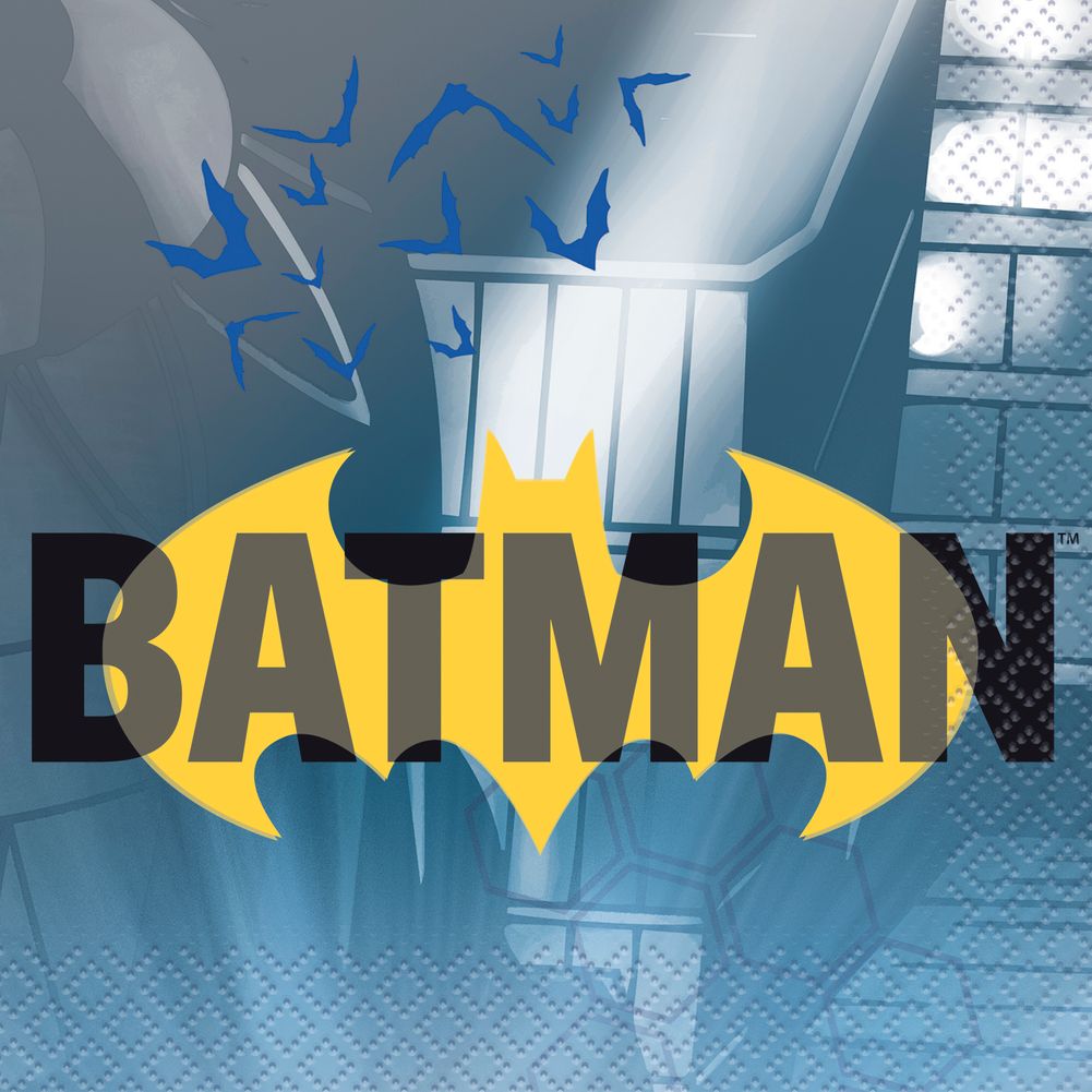 Batman Beverage Napkins (16ct)