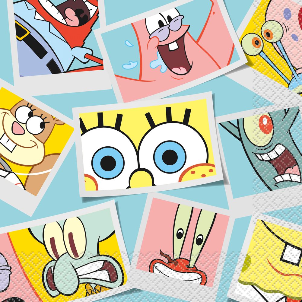 SpongeBob SquarePants Luncheon Napkins (16ct)