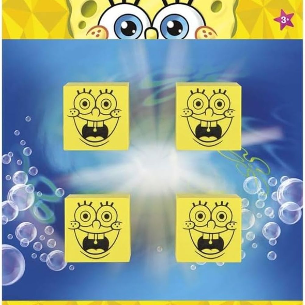 SpongeBob SquarePants Pencil Top Erasers (4ct)
