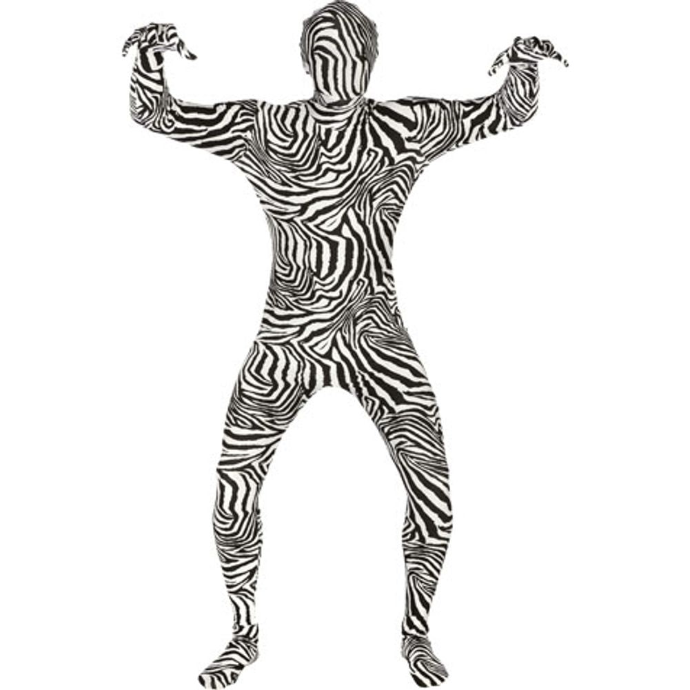 Zebra Morphsuit Mens XX-Large